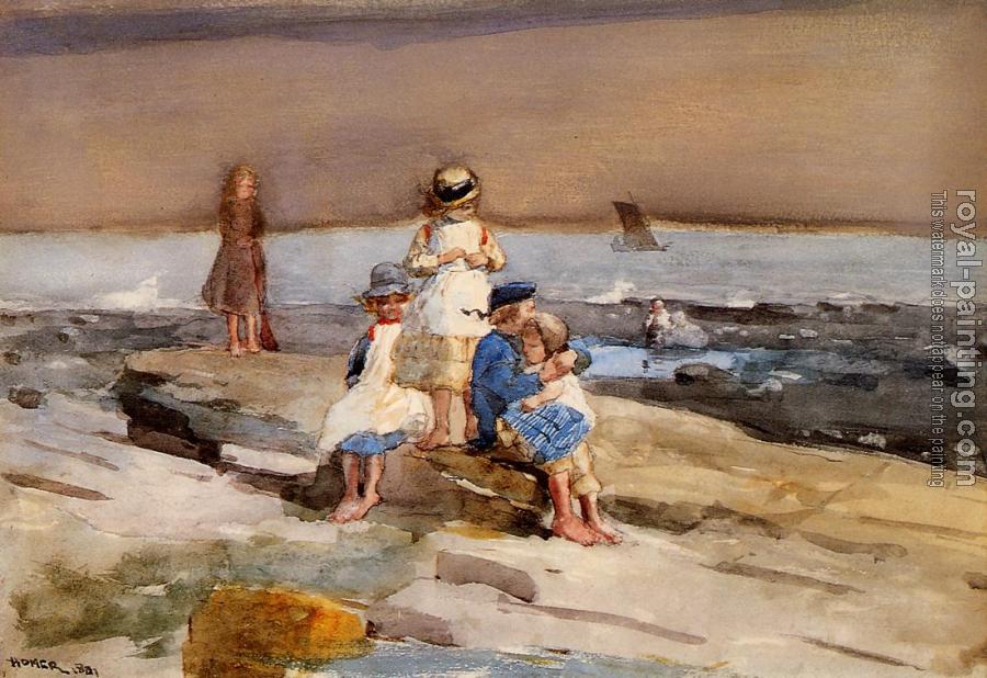 Winslow Homer : Children on the Beach